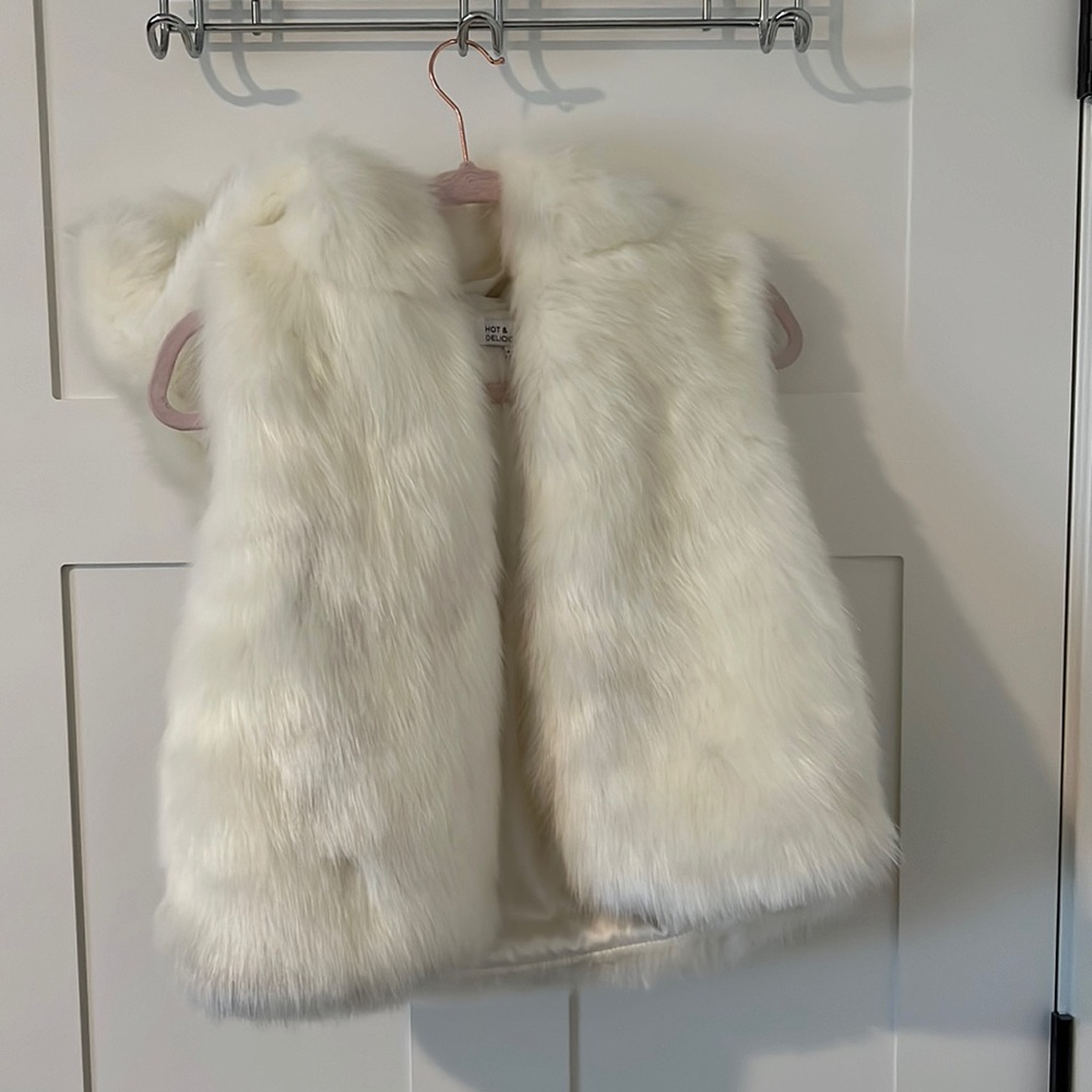 Faux Fur Hooded Jacket